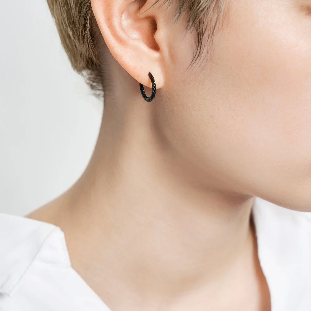 Silver Hoop Earrings|41-2426-2427-2445