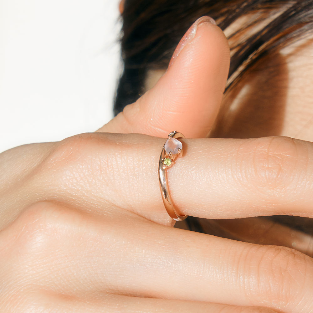 【Made to Order】SV925 Sakura Ring|31-4985