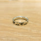 Silver Tomoe Pattern Ring | 14-2467