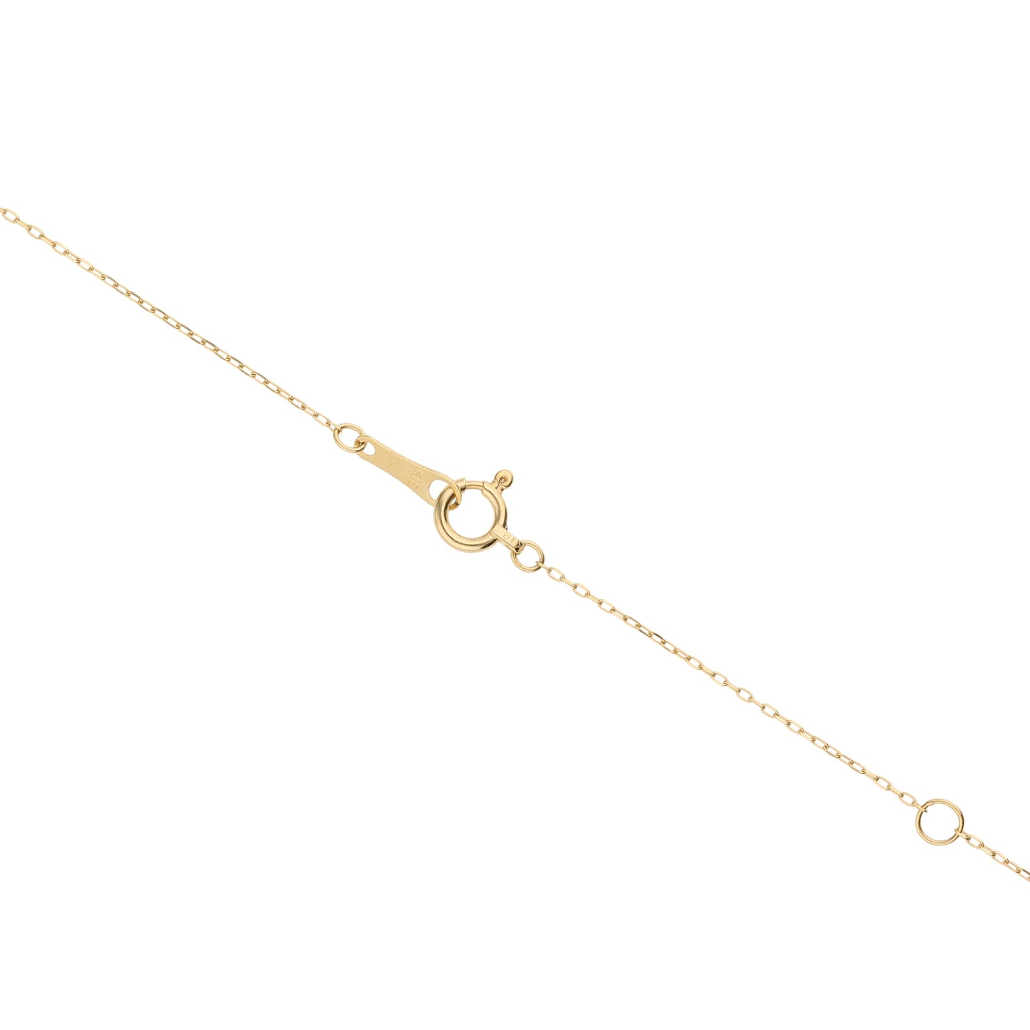 10 Karat Gold Diamond0.10ct  Necklace Seigaiha｜60-8177