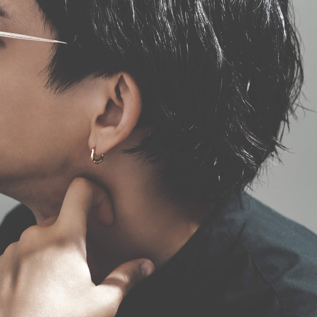 Silver Hoop Earrings|44-1526-1527