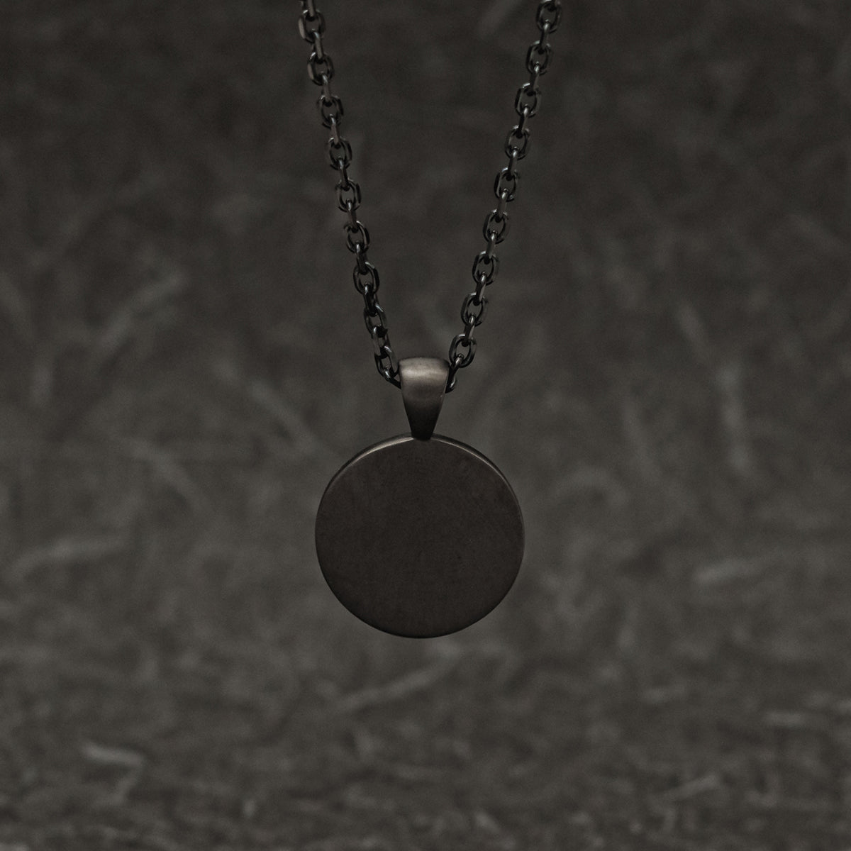 Silver Sakura Pattern Necklace (64-3765)