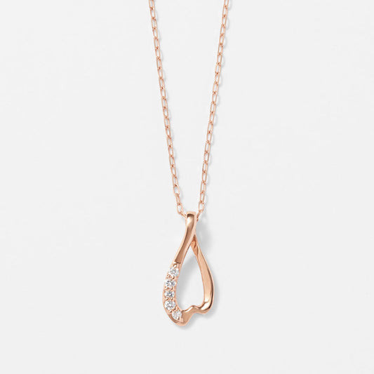 Pre-Order: Haruzakura Necklace | K10 Pink Gold