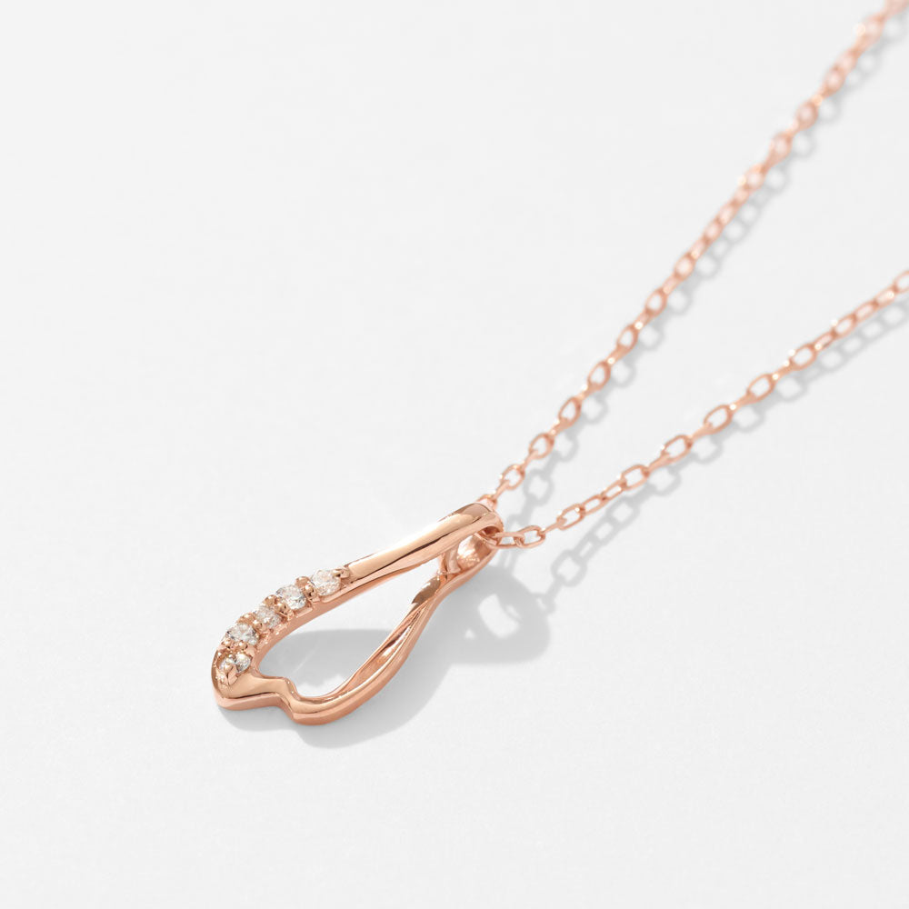 Pre-Order: Haruzakura Necklace | K10 Pink Gold