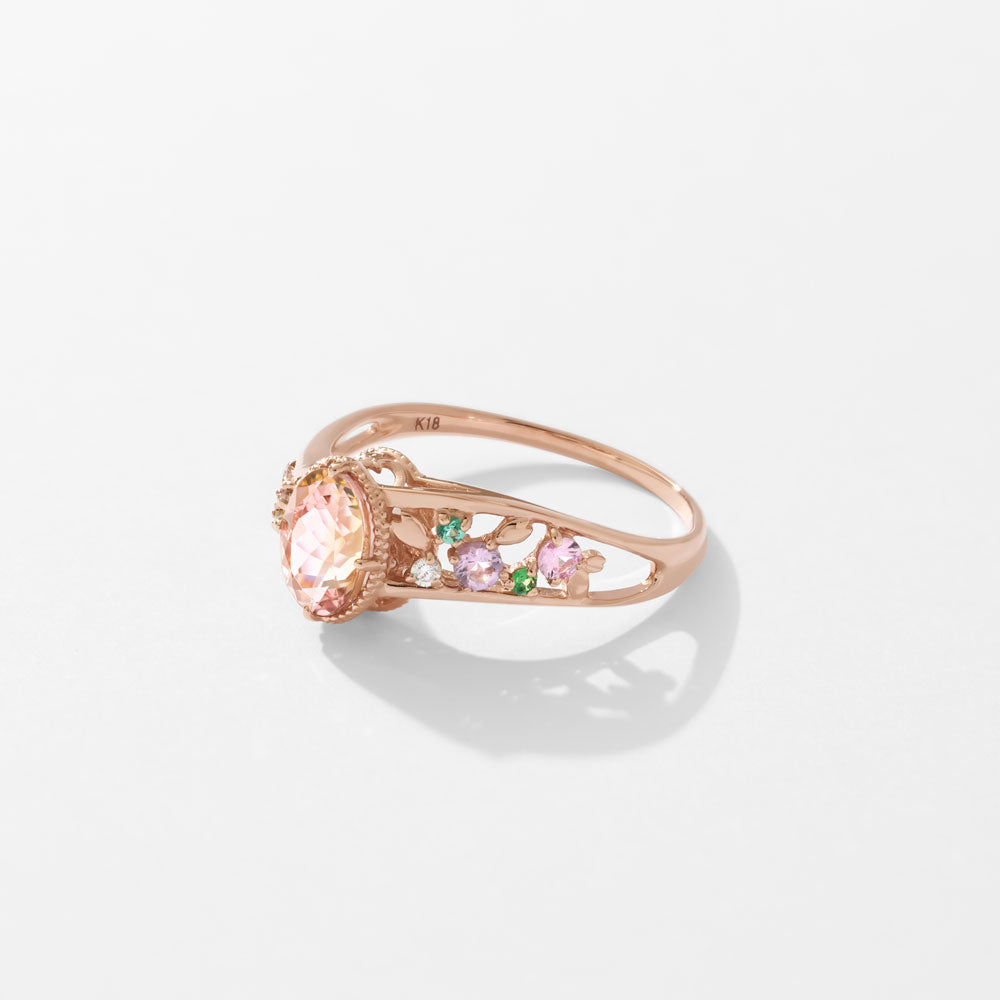 [Made to Order] K18PG Cherry Blossom Ring | 96-2245