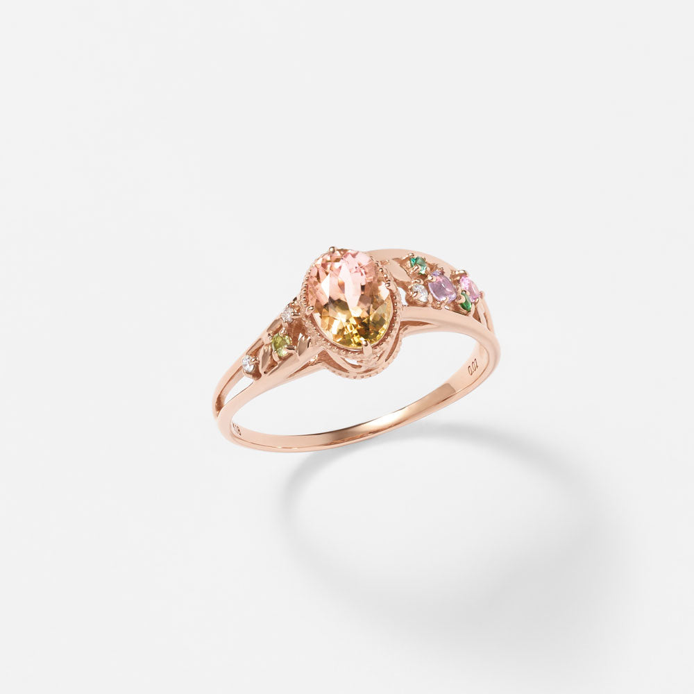 [Made to Order] K18PG Cherry Blossom Ring | 96-2245