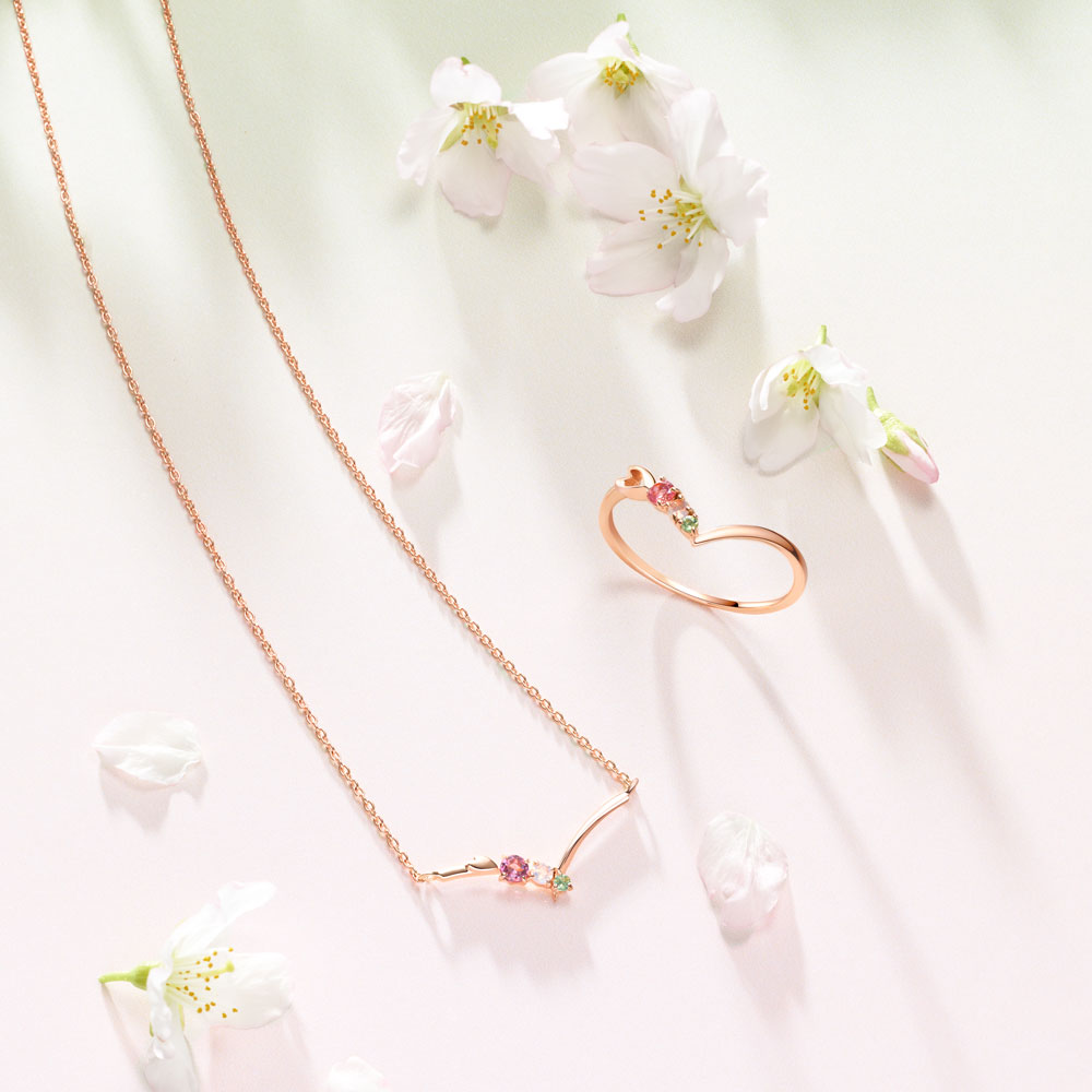 SV925 Sakura Necklace｜96ｰ1509
