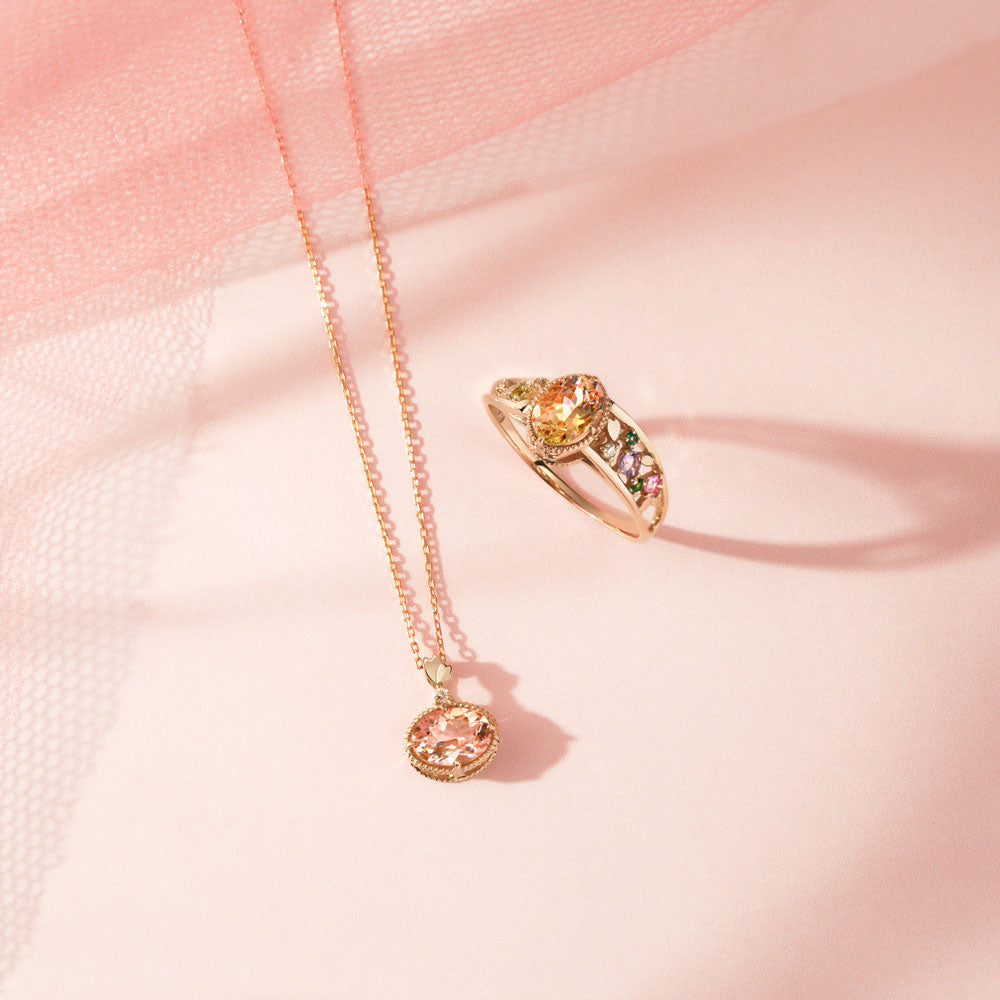 [Made to Order] K18PG Cherry Blossom Ring | 96-2245