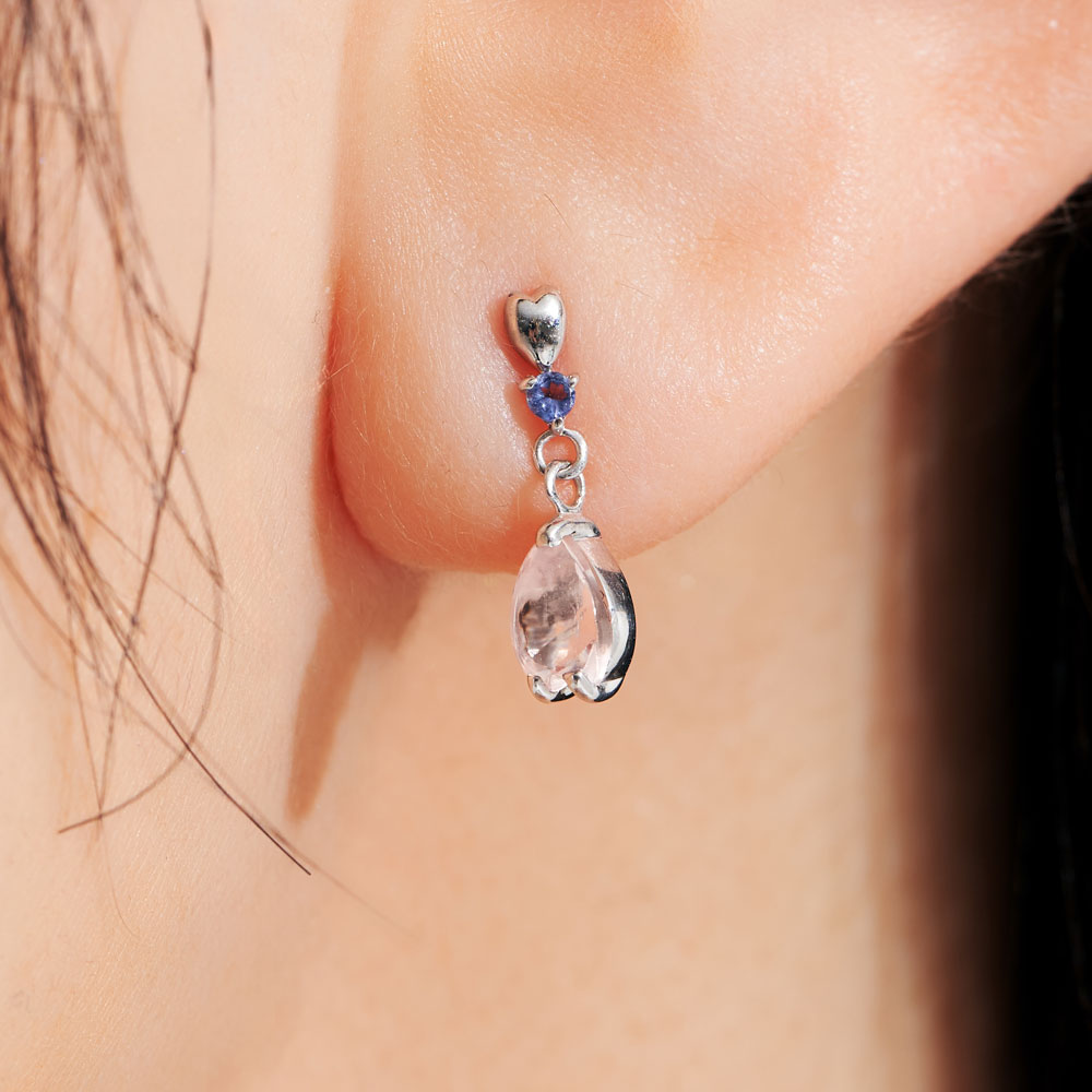 Pre-Order Item SV925 Yozakura Earrings | 96-3358