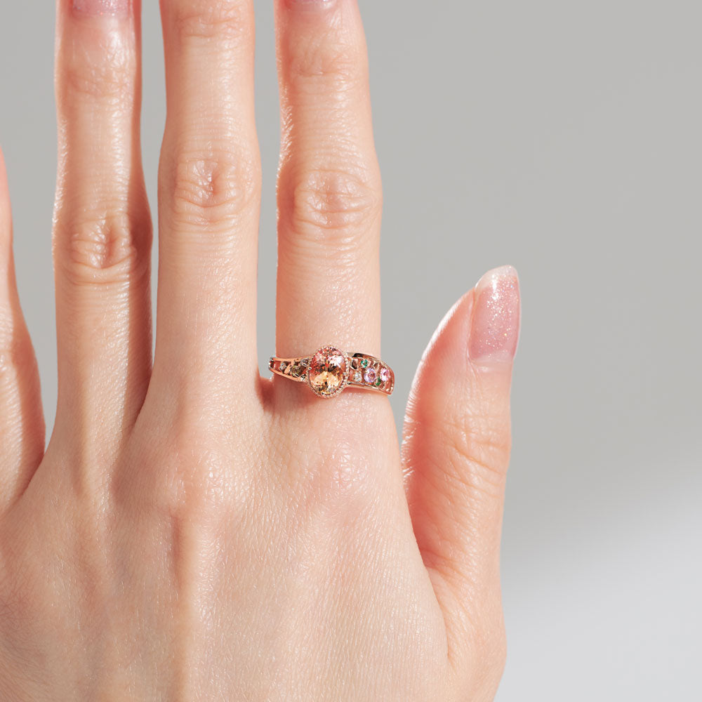 [Made to Order] K18PG Cherry Blossom Ring | 96-2245