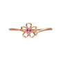 10 Karat Pink Gold Color Stone Sakura Ring｜20-4671-4673