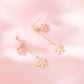 10 Karat Pink Gold Sakura Earrings |43-1020