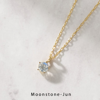 10 Karat Gold birthstone Necklace（60-8041-8052）