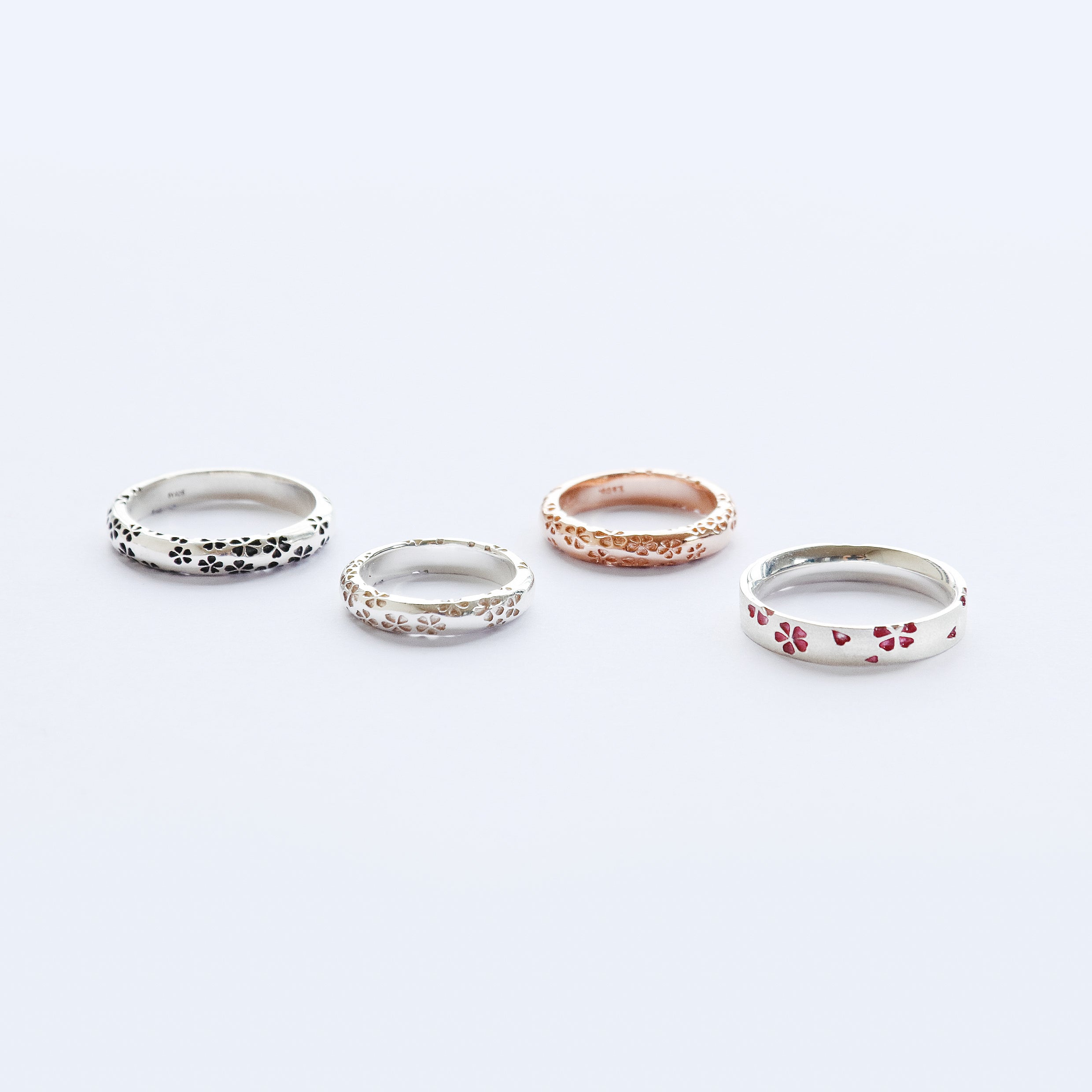 L＆Co.JAPAN】Silver Sakura Enamel Ring |14-2470 – L&Co. JAPAN
