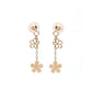 10 Karat Pink Gold Sakura Earrings |43-1020