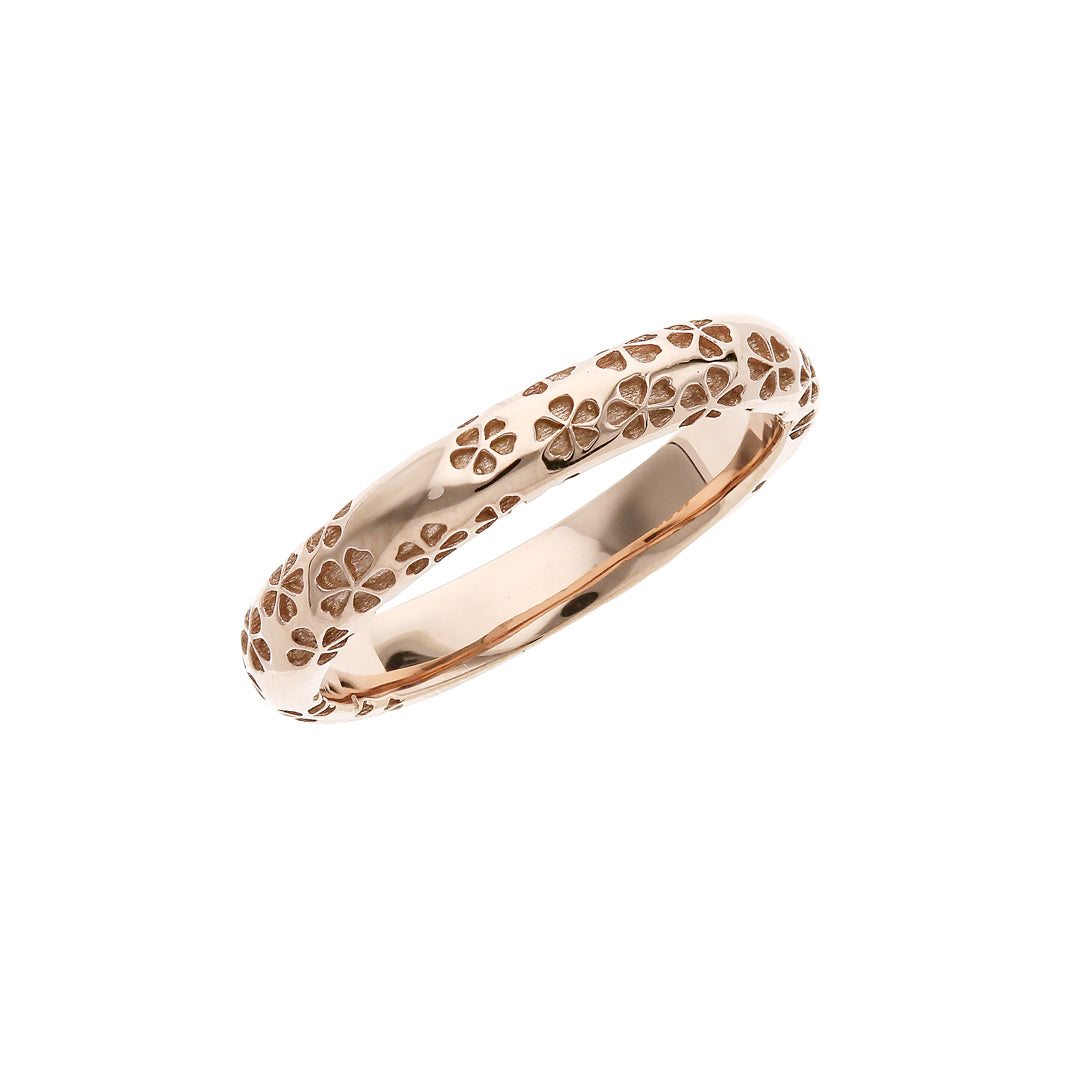 Silver Sakura Pattern Ring ｜14-2477