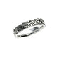 Silver Sayagata pattern Ring | 14-2466