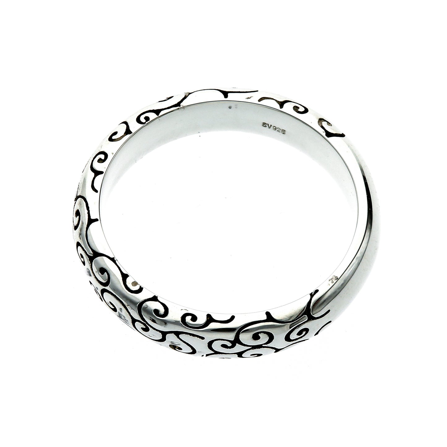 Ring mit Karakusa-Muster aus Silber (14-2463) 