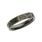 Silver Tomoe Pattern Ring (14-2476)