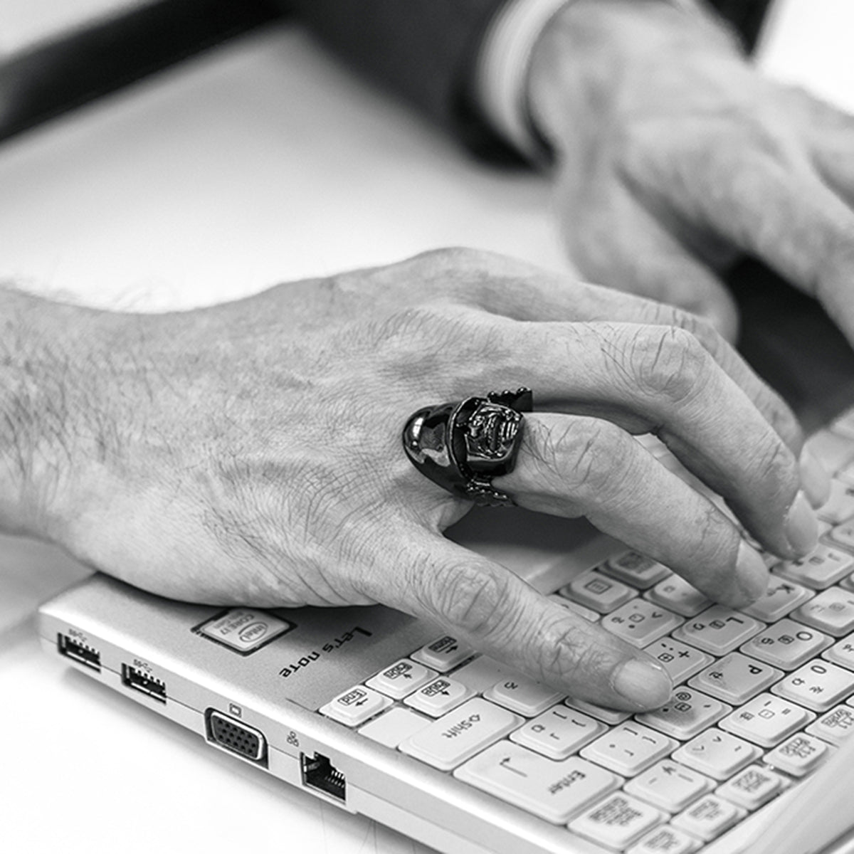 Silver Samurai Ring (14-2295)