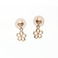 10 Karat Pink Gold Sakura Earrings | 43-1184