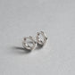 Silver Hoop Earrings｜44-1526-1527