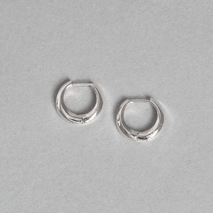 Silver Hoop Earrings｜44-1538-1539
