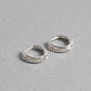 Silver Hoop Earrings｜44-1538-1539