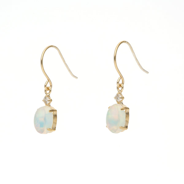 10 Karat Opal Earrings (95-1315)