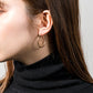 K18 hoop earrings（L・thin type）｜95-8106