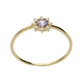 18 Karat Gold Diamond and Birthstone Ring (96-2103-2114)