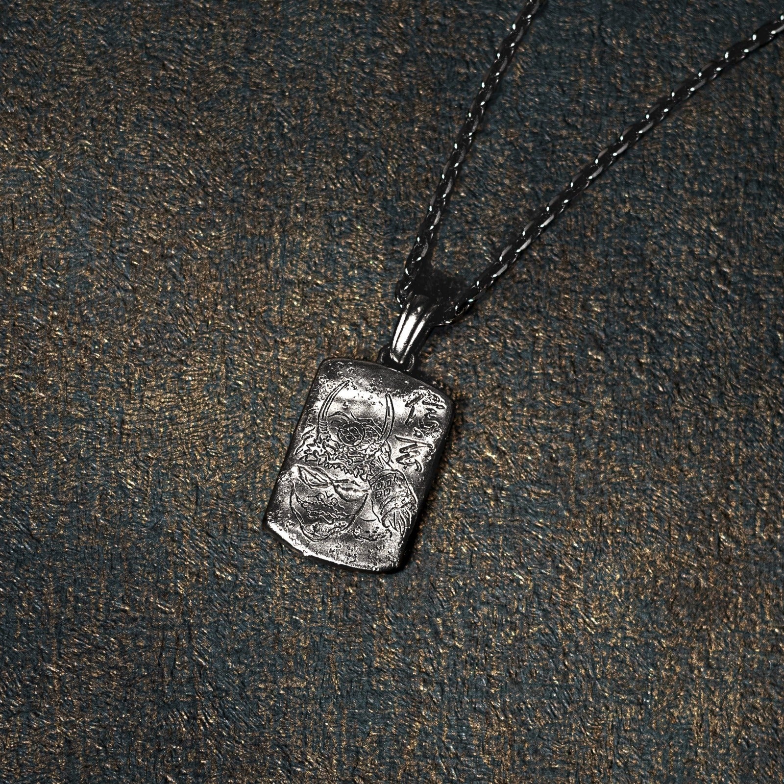 Silver Samurai Necklace 