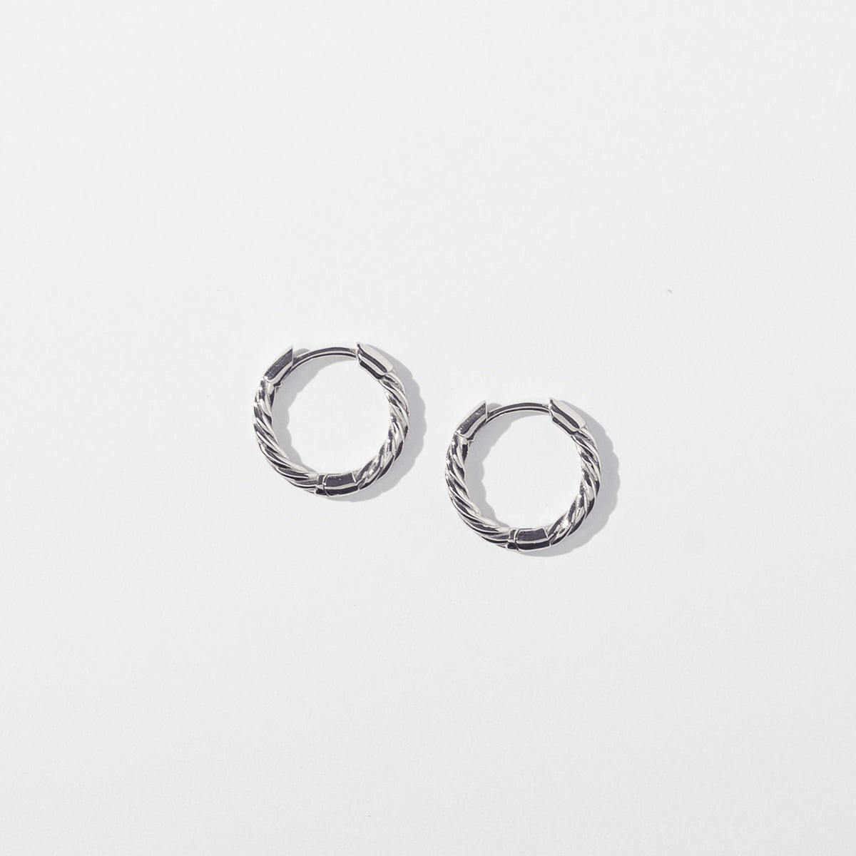 Silver Hoop Earrings｜41-2426-2427-2445