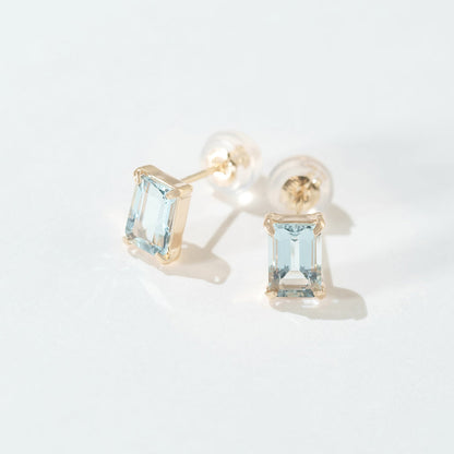 10 Karat Gold Birthstone Earrings ｜43-8001-8015