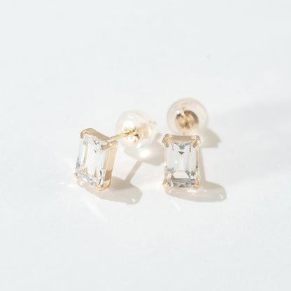 10 Karat Gold Birthstone Earrings ｜43-8001-8015