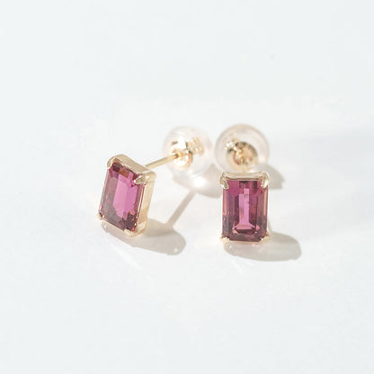 10 Karat Gold Birthstone Earrings ｜43-8001-8015