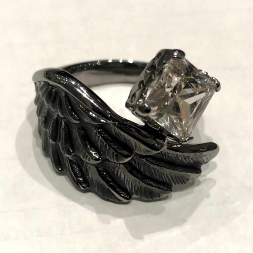 Zirconia Wing Ring Jewels Japan