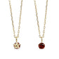 10 Karat Gold birthstone Necklace（60-8041-8052）